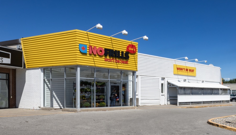 No Frills の店舗外観