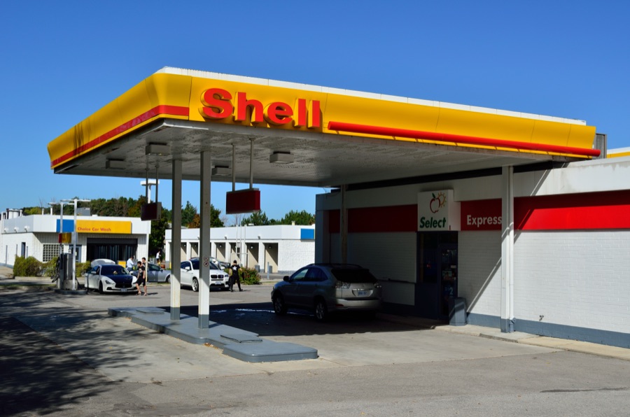 Shell の店舗外観